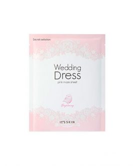 It’s Skin Wedding Dress Pink Mask Sheet